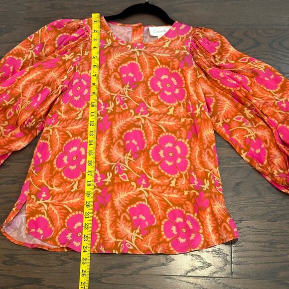 CLEOBELLA Vibrant Floral Blouse Size XS - Picture 6 of 10